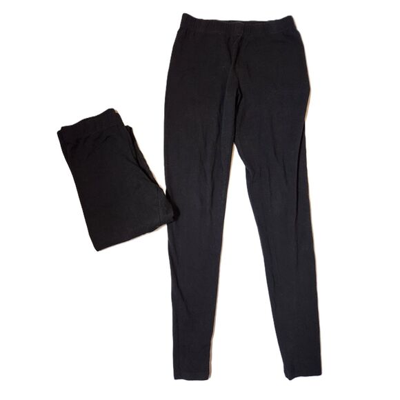 NoBo Pants - No Boundaries Cotton Spandex Stretch Pants Black XS 2 Pack